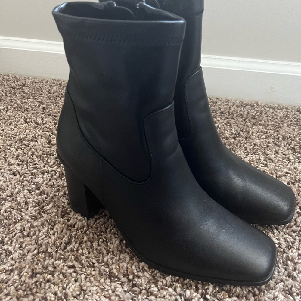 Sleek Black Heeled Boots for Women - Aldo